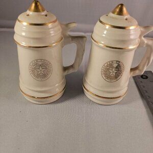 Vintage Texas A&M University Salt and Pepper Set
